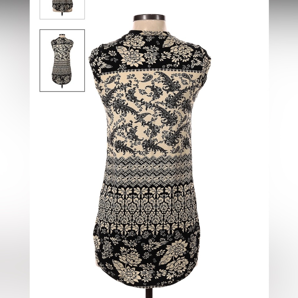 Novella royale black and cream blouse